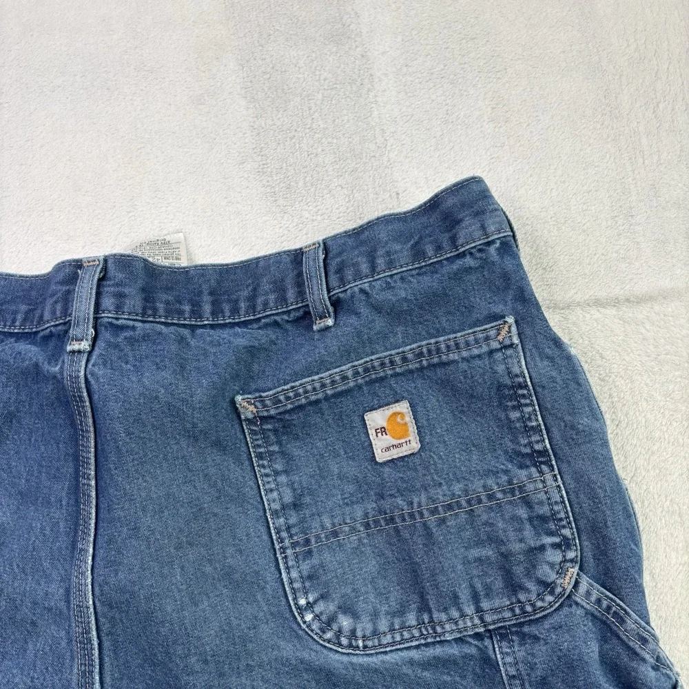 Carhartt FRB 13 DNM Blue Carpenter Denim Jeans Men's W 42